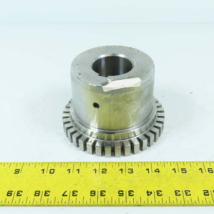 Lovejoy 1070 Grid Coupling Hub W/ Keyway 1-5/8" ID x 4.535" OD