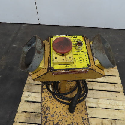 Verson Mechanical Press Control Station 2 Button Control E-Stop Pedestal