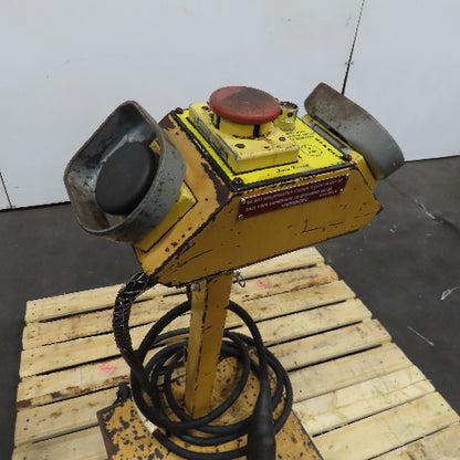 Verson Mechanical Press Control Station 2 Button Control E-Stop Pedestal