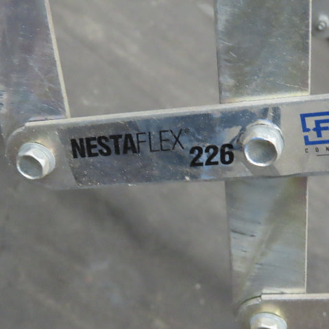 Nestaflex 226 14" Wide Flexible Modular Skate Wheel Conveyor 60"-18'