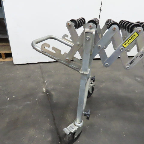 Nestaflex 226 14" Wide Flexible Modular Skate Wheel Conveyor 60"-18'