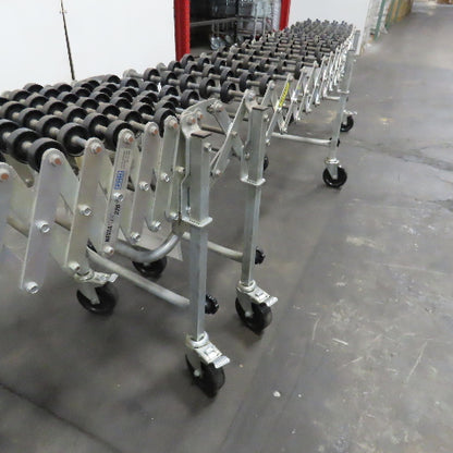 Nestaflex 226 14" Wide Flexible Modular Skate Wheel Conveyor 60"-18'