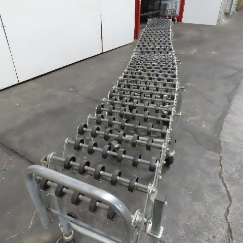 Nestaflex 226 14" Wide Flexible Modular Skate Wheel Conveyor 60"-18'