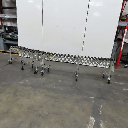 Nestaflex 226 14" Wide Flexible Modular Skate Wheel Conveyor 60"-18'