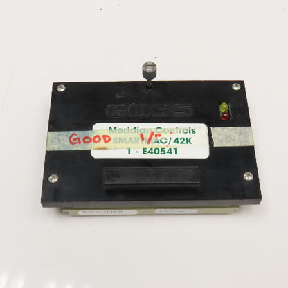 Goss Meridian Controls Smartmac 42K 1-E40541 Plug In Module