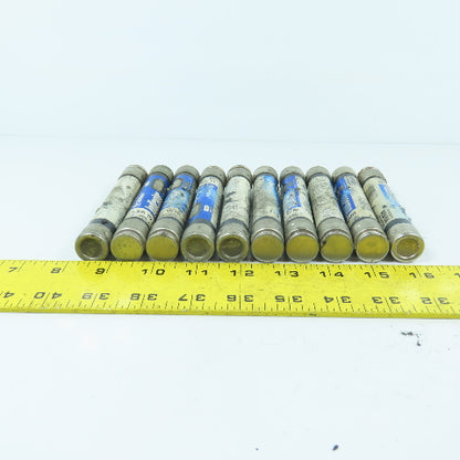 Littlefuse FLSR15ID 15A Indicator Time Delay Fuses 600VAC Lot Of 10