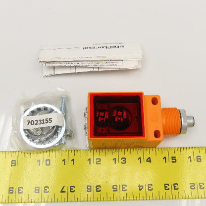 IFM OM5004 Diffuse Reflection Sensor 3500mm Range 10-320VDC