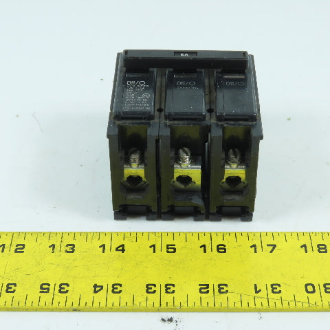 Cutler Hammer BR350 Type C350 3-Pole 50A Circuit Breaker Plug On 240VAC
