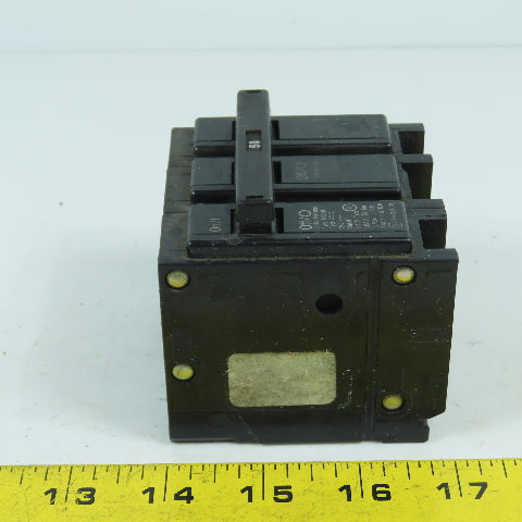 Cutler Hammer BR350 Type C350 3-Pole 50A Circuit Breaker Plug On 240VAC
