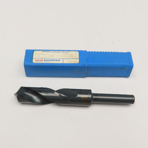 Union Butterfield 4710561 7/8" HSS Twist Drill 1/2" Shank 6" OAL