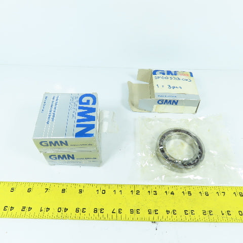 GMN S6010ETAA7 S6010E-TA-ABEC7 Angular Contact Ball Bearings 80mm x 50mm Set/3