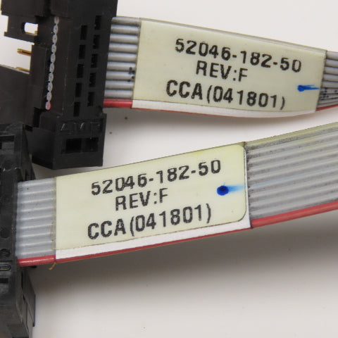 52046-182-50 Rev F Network Ribbon Cable Lot Of 2