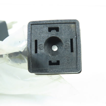 PF 250V 4-Prong Solenoid Valve Coil Connector W/ 120V Plug & 78" Cord
