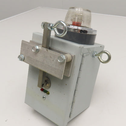 Simco Andon Pull Switch Spring Return 24V LED Indicator