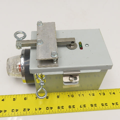 Simco Andon Pull Switch Spring Return 24V LED Indicator