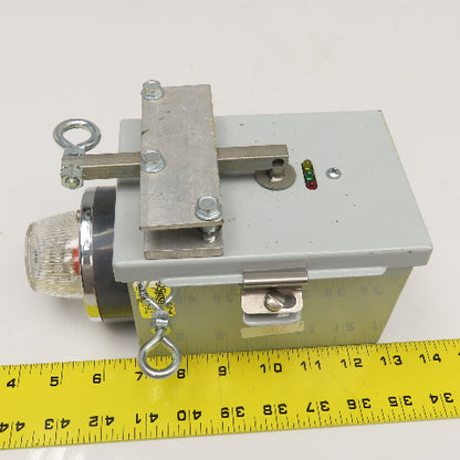 Simco Andon Pull Switch Spring Return 24V LED Indicator