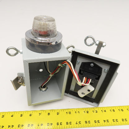 Simco Andon Pull Switch Spring Return 24V LED Indicator