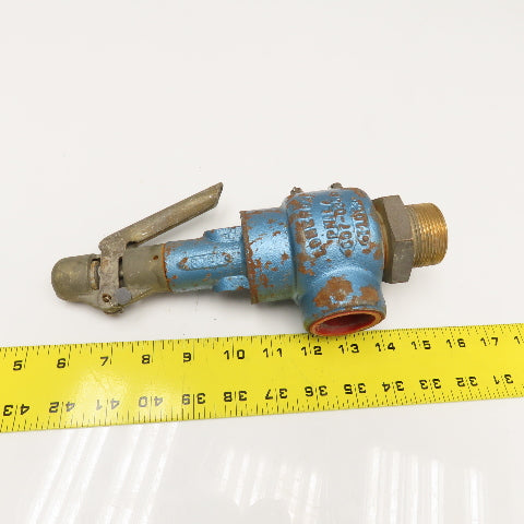 Lonergan 1-1/4" NPT Press Relief Valve 561Lbs/Hr.