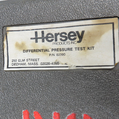Hersey 62390 Differential Pressure Test Kit 0-15PSI