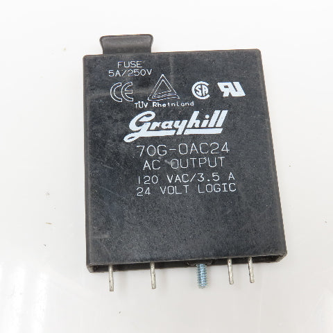 Grayhill 70G-0AC24 120VAC Output Module 24V Logic Lot Of 4