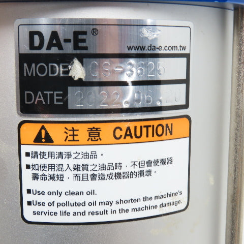 DA-E DA-E CS-3625 2500mL Capacity Cooling Lubrication Oil Mist Tank