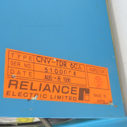 Reliance Electric DDS-TLII AC Servo Drive 60A 11KW CNV-TDR
