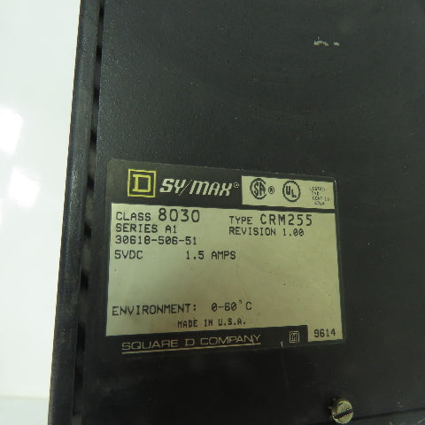 Square D CRM255 Sy/Max Passport I/O Interface Module 5VDC 1.5A