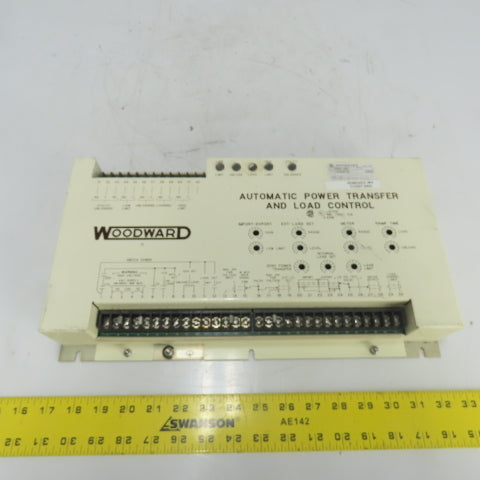 Woodward 9905-007 Rev T Automatic Power Transfer And Load Control