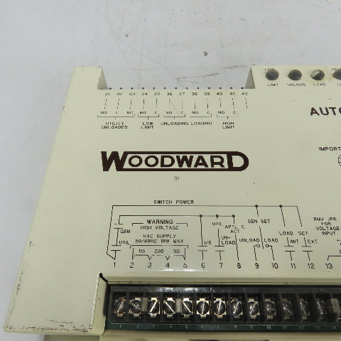 Woodward 9905-007 Rev T Automatic Power Transfer And Load Control