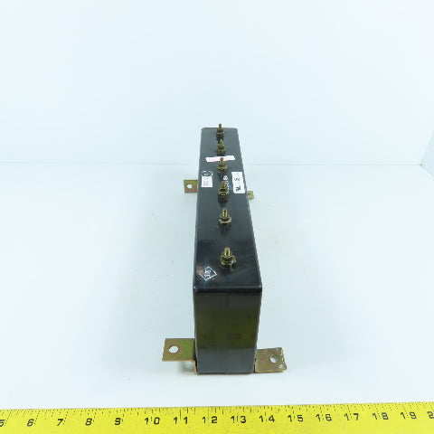 Cutler Hammer 9917D43H03 200:5A Current Transformer 50-400HZ 600V INS.