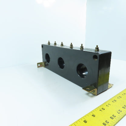 Cutler Hammer 9917D43H03 200:5A Current Transformer 50-400HZ 600V INS.