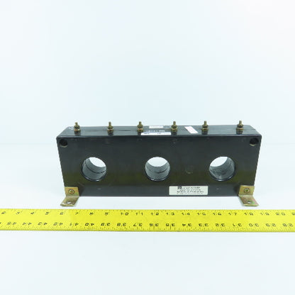 Cutler Hammer 9917D43H03 200:5A Current Transformer 50-400HZ 600V INS.