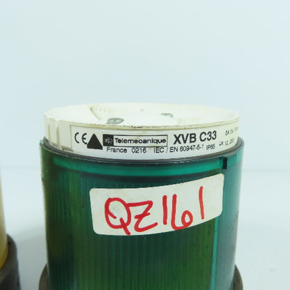 Telemecanique XVB C38, C36, C33 Green Blue & Yellow Stack Lights 12-230V Lot/3