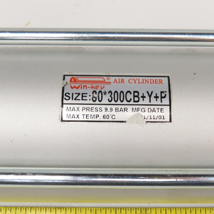Win-Key 80*300CB+Y+P 80mm Bore 300mm Stroke Double Acting Air Cylinder