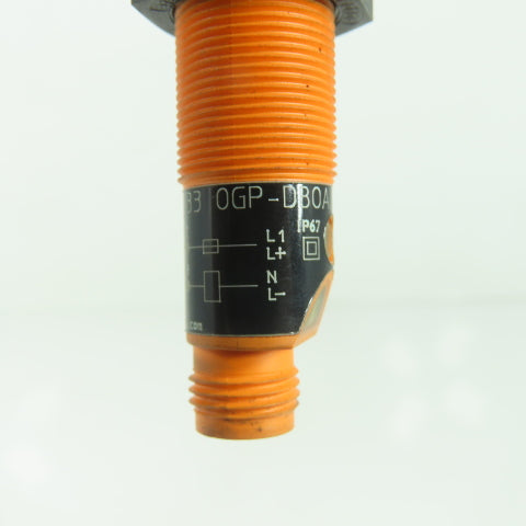 IFM OG0033 OGP-DBOA/LS Retroreflective Sensor 20-250V AC/DC