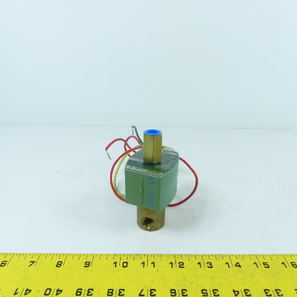 Asco 8314G8 Red Hat II Air Gas Water Oil Solenoid Valve 1/4" NPY 45 PSI 120V