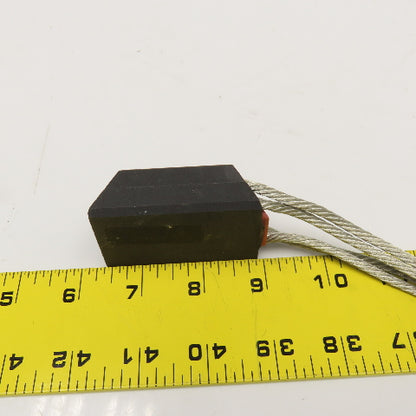Helwig 13-871691 2-1/2" x 1-5/8" x 7/8" Thick Carbon Motor Brush