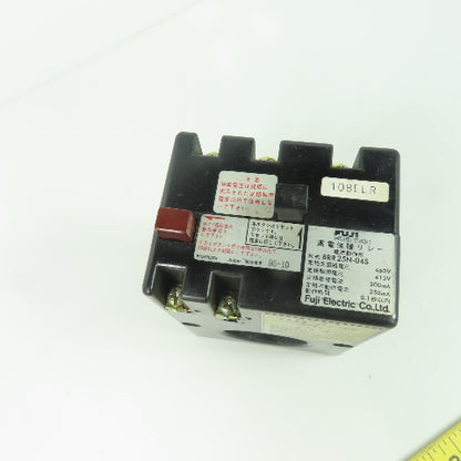 Fuji BRR 25N-04S Earth Leakage Protection Relay 460V Main 415V Control