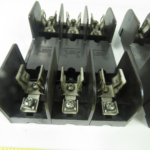 Gould Shawmut 60328 Fuse Holder Block 600V 30A 3-Pole Lot Of 2