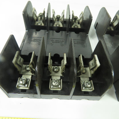 Gould Shawmut 60328 Fuse Holder Block 600V 30A 3-Pole Lot Of 2