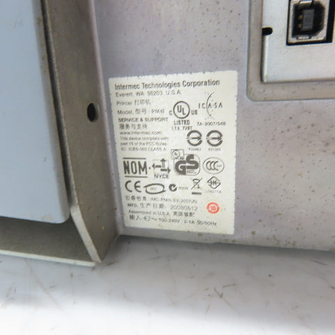 Intermec PM4i Thermal Label Printer 100-240V 2-1A