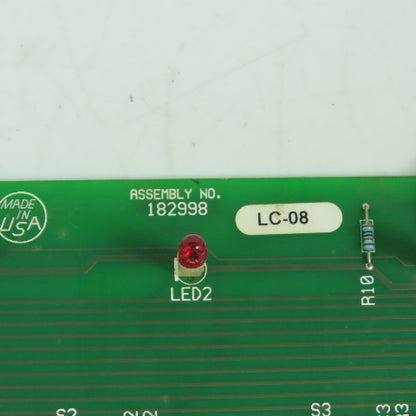 Miller 182998 Switch Circuit Board LC-08