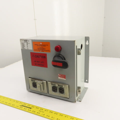 Daykin GPFS-01 2000VA Transformer Disconnect Combo Pri 480 Sec 120V 1PH
