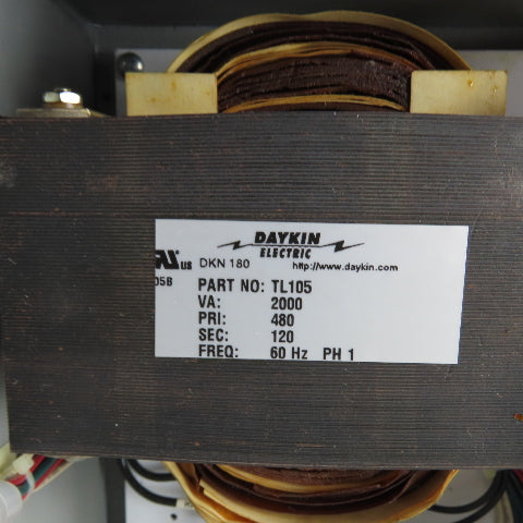 Daykin GPFS-01 2000VA Transformer Disconnect Combo Pri 480 Sec 120V 1PH