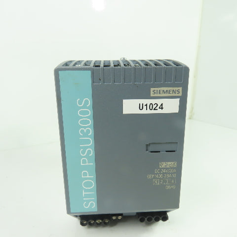 Siemens 6EP1436-2BA10 Power Supply 400-500V Input 24VDC 20A Output (Clean)