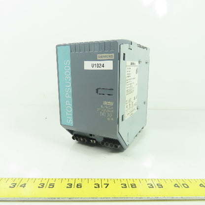 Siemens 6EP1436-2BA10 Power Supply 400-500V Input 24VDC 20A Output (Clean)