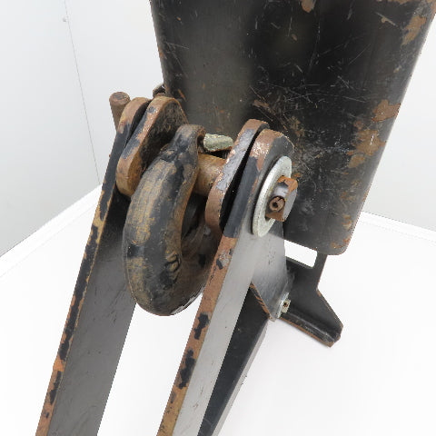 Wire Wizard 1200Lbs. Wire Barrel Drum Lifter W/ Forklift Adaptor 1000Lbs.