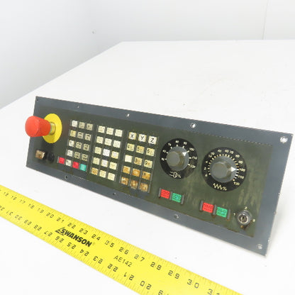 Siemens 1P 6FC5203-0AD12-0AA0 Ver B Sinumerik 840 D Machine Control Panel MSTT