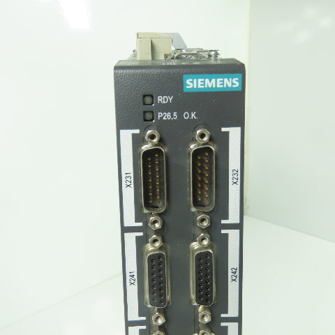 Siemens 1P 6SL3420-2HX00-0AA0 Sinamics HLA Module Hydraulic Linear Actuator