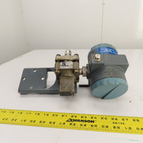 Foxboro 821GM-IS1NH2 Pressure Transmitter 600PSI 12.5-65VDC 4-20mA W/ D0135NH